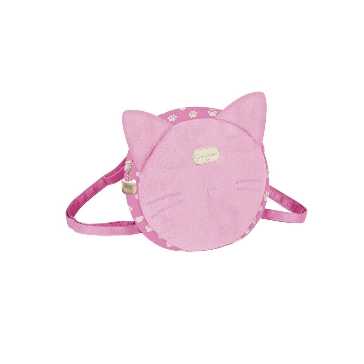 ZAINETTO TONDO CAMOMILLA GATTO ROSA